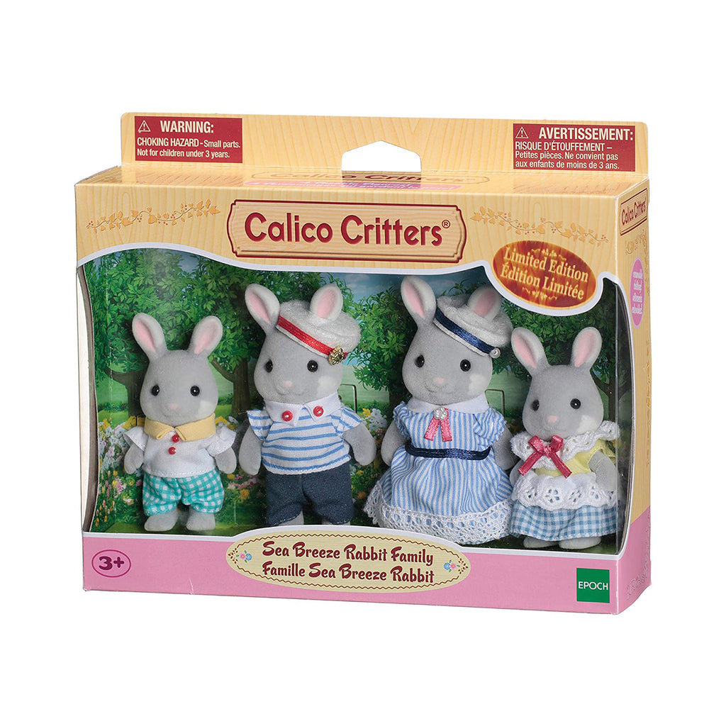 Calico Critters Sea Breeze Rabbit Family Set