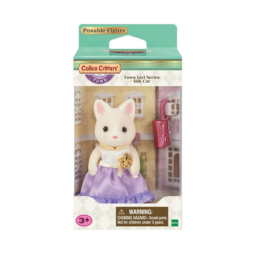 Calico Critters Town Girl Series Silk Cat Figure Set - Radar Toys