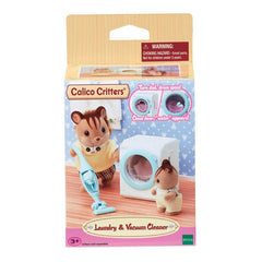 Calico Critters Town Laundry Vacuum Cleaner Set CC1837 - Radar Toys