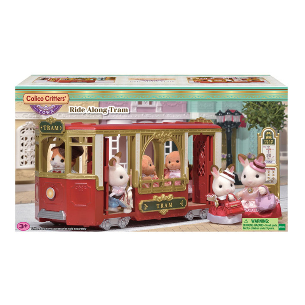 Calico Critters Town Ride Along Tram Set CC3015