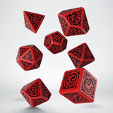 Q-Workshop Call Of Cthulhu Nyarlathotep 7 Piece Dice Set - Radar Toys