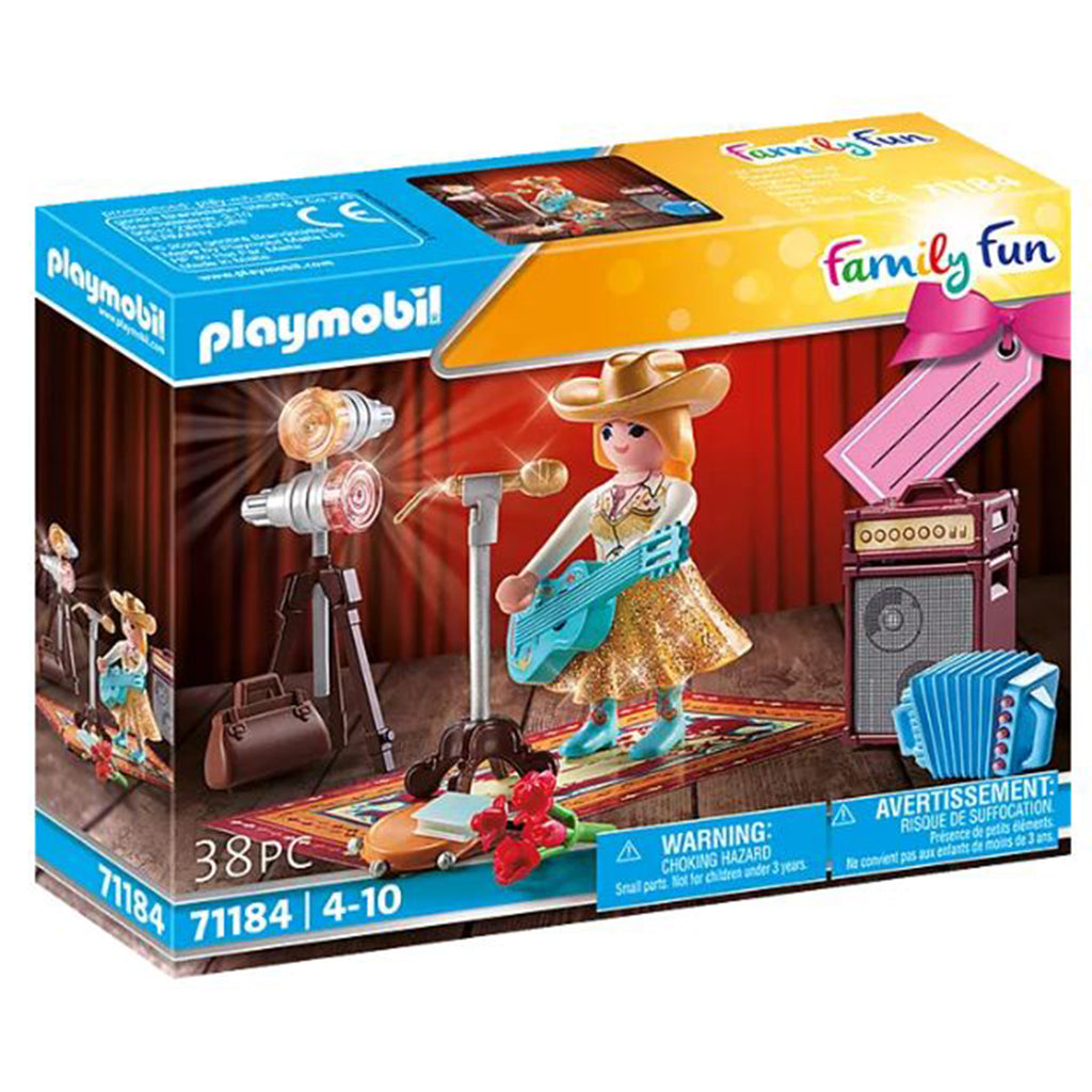 Playmobil Family Fun Country Singer Gift Set 71184 - Radar Toys