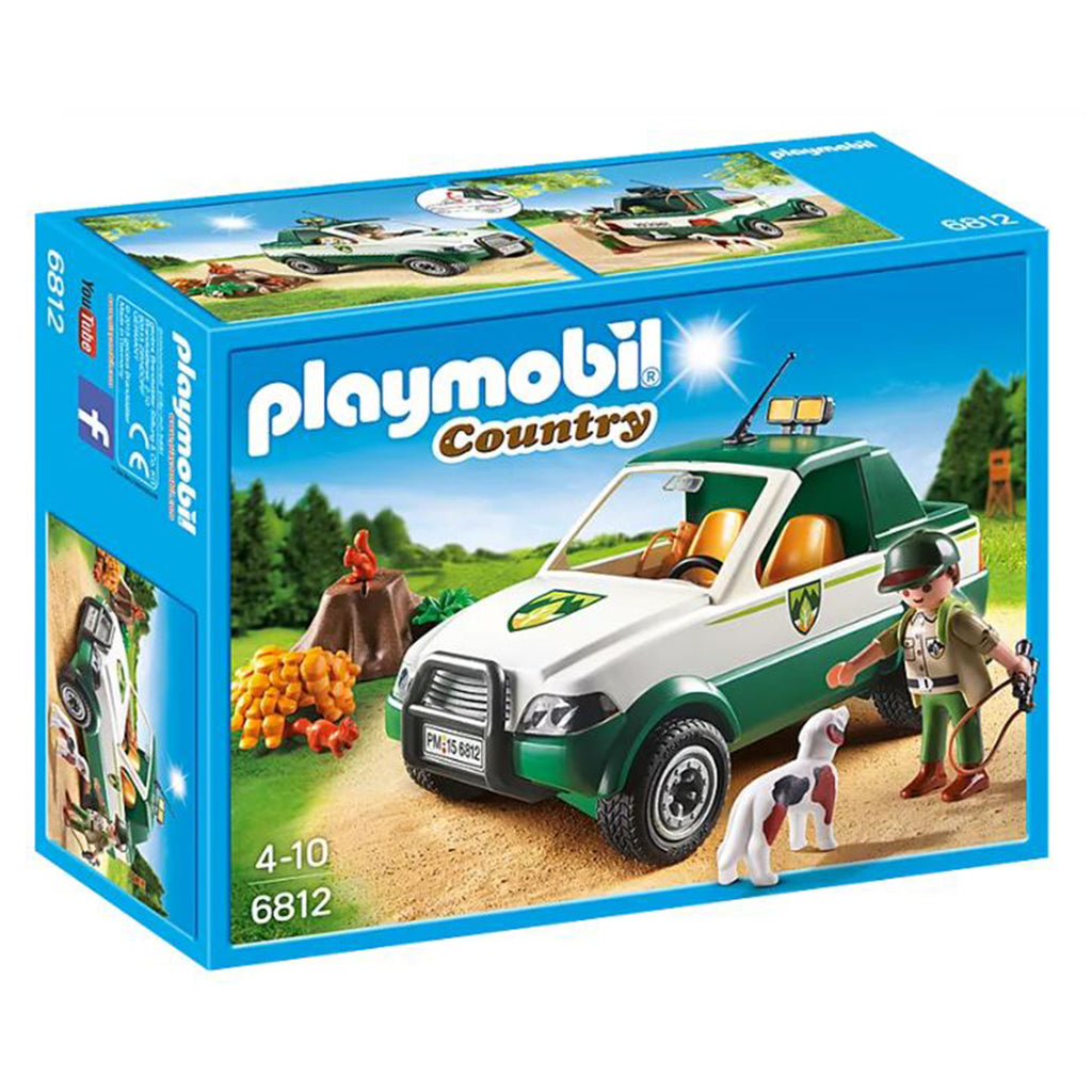 Playmobil Country Forest Pick Up Truck Building Set 6812