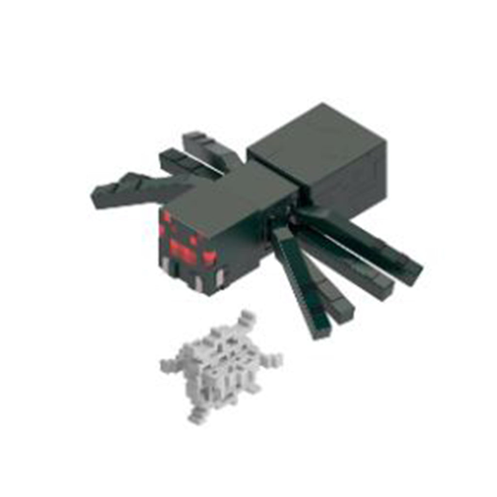 Mattel Minecraft Craft A Block Cave Spider Figure Set