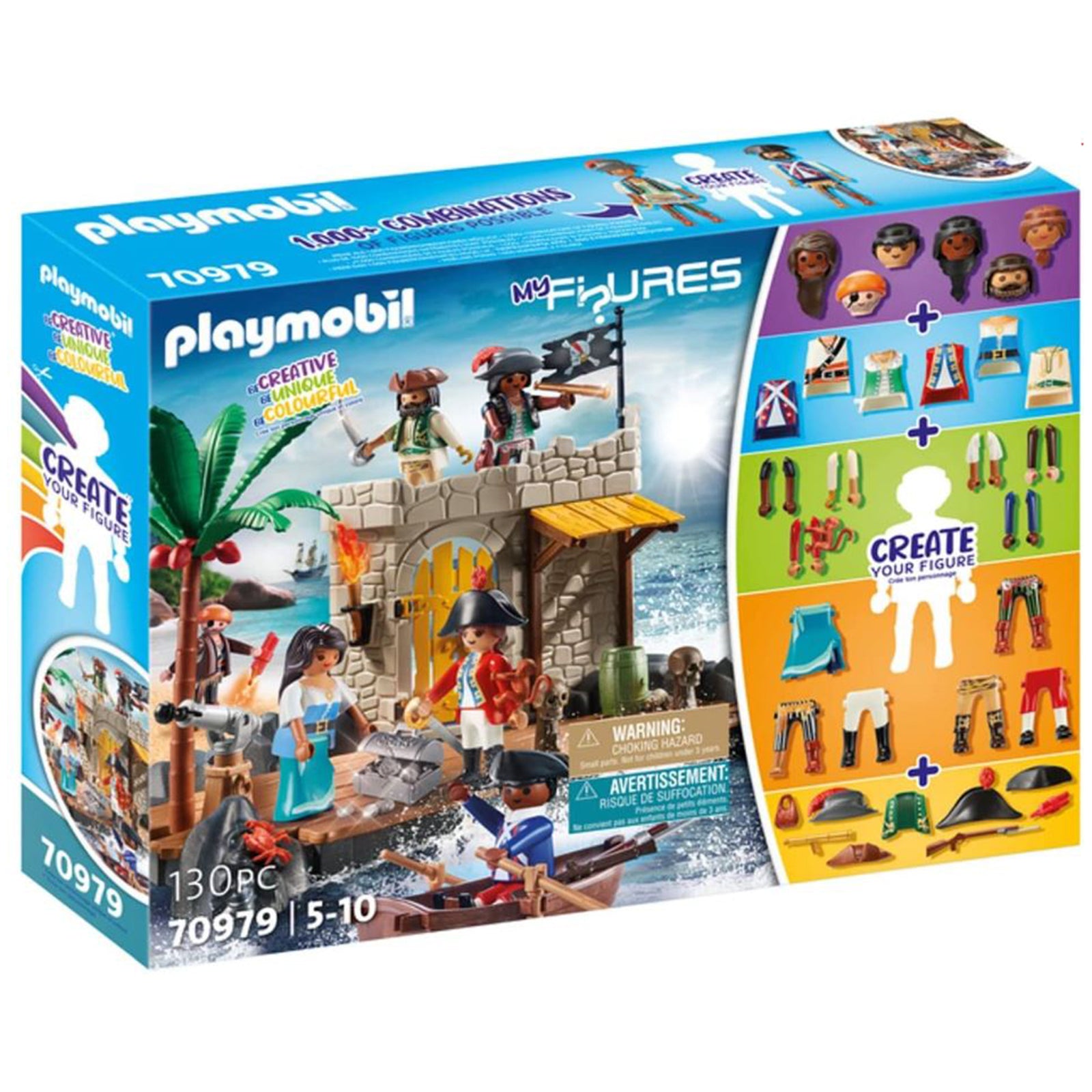 Playmobil My Figures Pirates' Island Building Set | Radar Toys