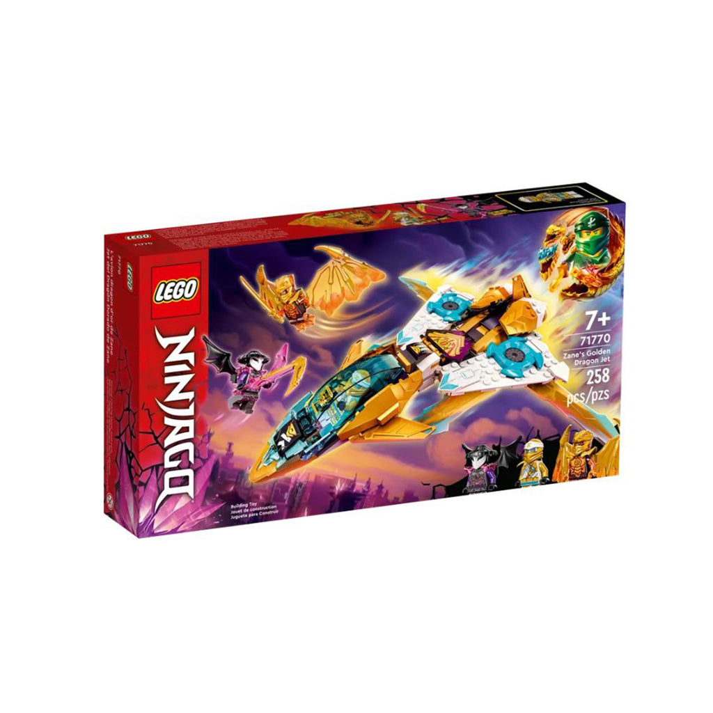 LEGO® Ninjago Zane's Golden Dragon Jet Building Set 71770 - Radar Toys