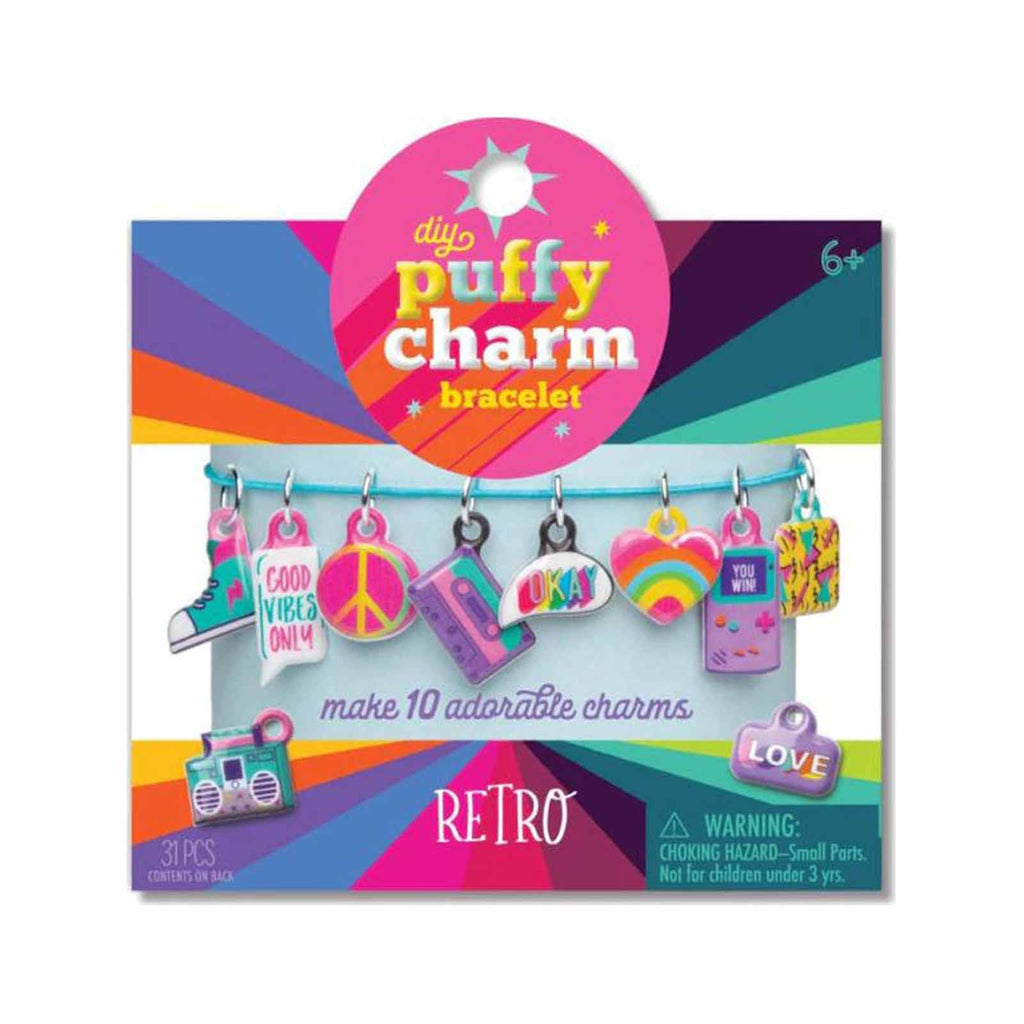 Craft Tastic Retro Puffy Charm Bracelet