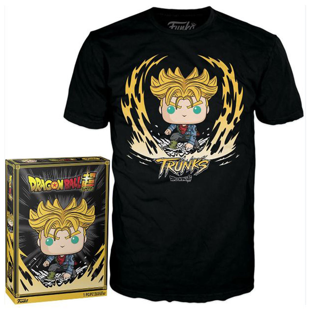 Funko Dragon Ball Super POP Boxed Tees Trunks Tee Shirt