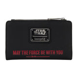 Loungefly Star Wars Trilogy Two May The Force Be With You Flap Wallet - Radar Toys