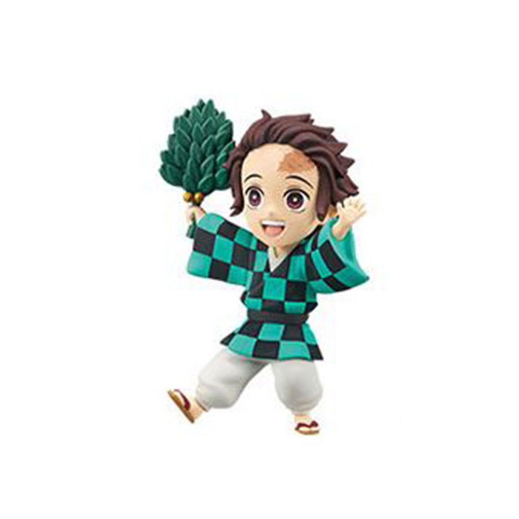 Banpresto Demon Slayer World Collectible Volume 1 Tanjiro Kamado Leaf Fan Figure - Radar Toys