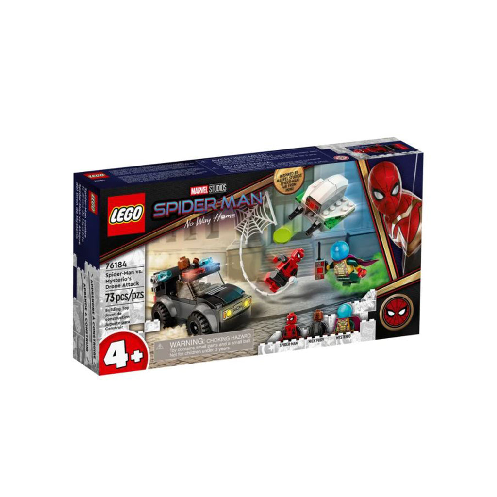 LEGO® Marvel Studios Spider-Man Vs Mysterio's Drone Attack Building Set 76184 - Radar Toys