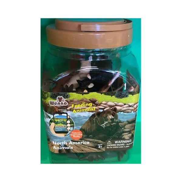 Wenno North America Animals With Augmented Reality 30 Piece Set | Radar ...