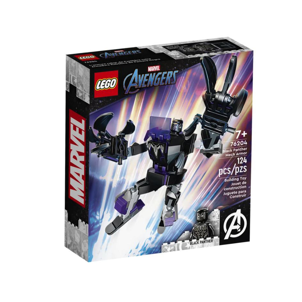 LEGO® Marvel Avengers Black Panther Mech Armor Building Set 76204 - Radar Toys