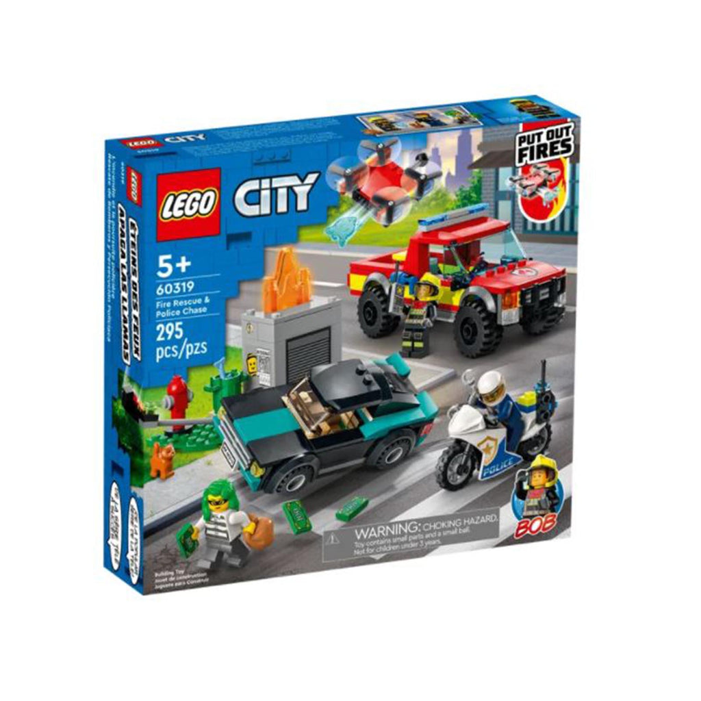 LEGO® City Fire Rescue And Police Chase Building Set 60319