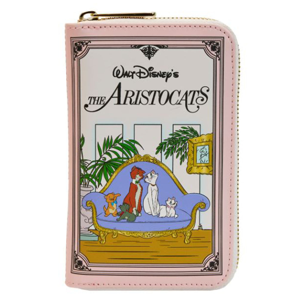 Loungefly Disney The Aristocats Classic Book Zip Around Wallet