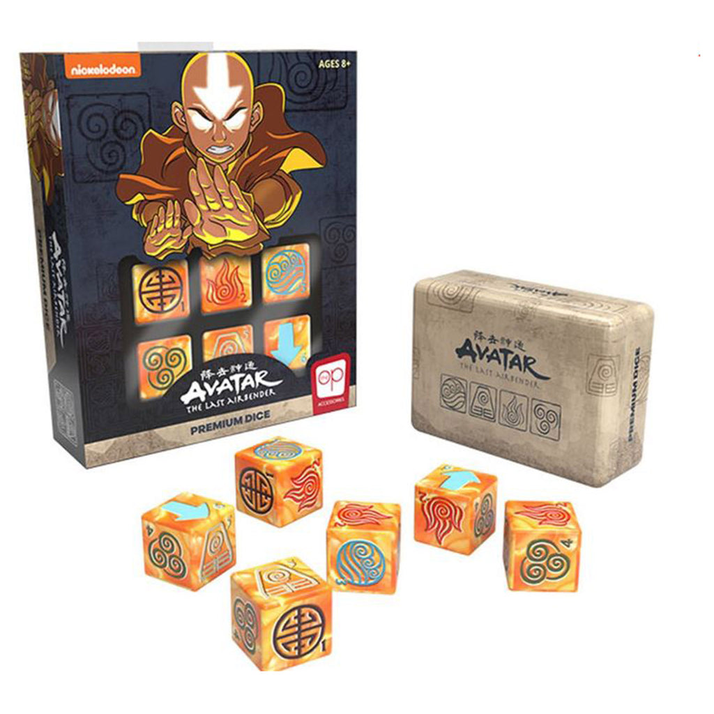 USAopoly Avatar The Last Airbender Premium Dice Set