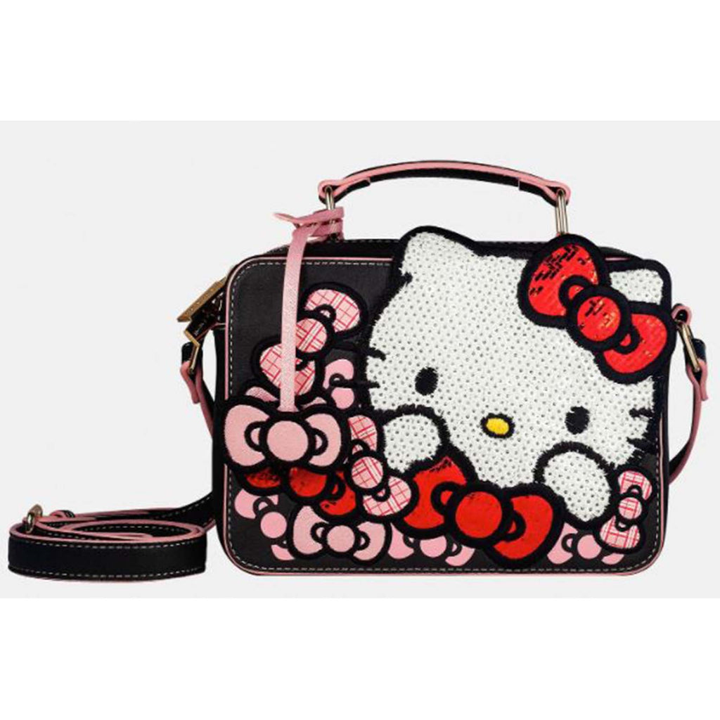 Hello Kitty Bow Camera Crossbody Bag