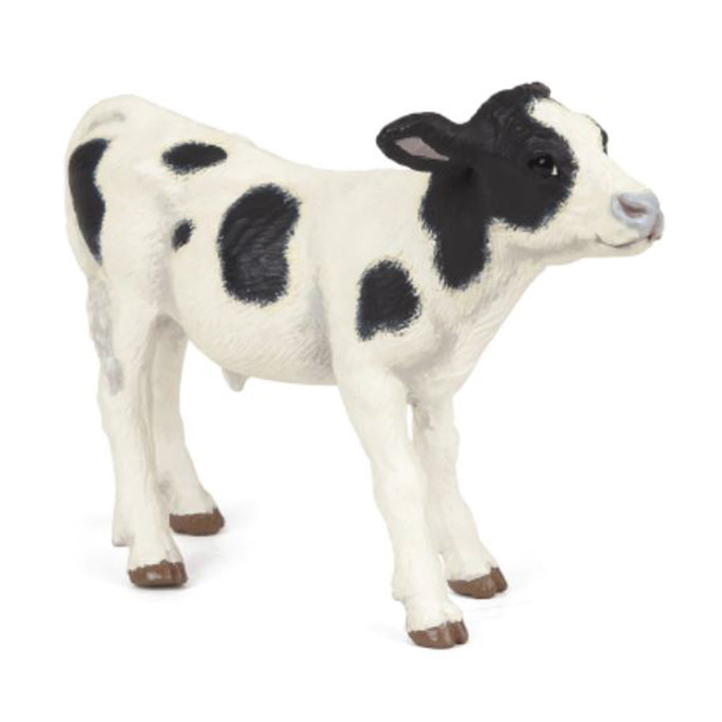 Papo Black And White Calf Animal Figure 51149
