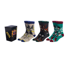 Bioworld My Hero Academia Go Beyond Ultra Three Pair Crew Socks - Radar Toys