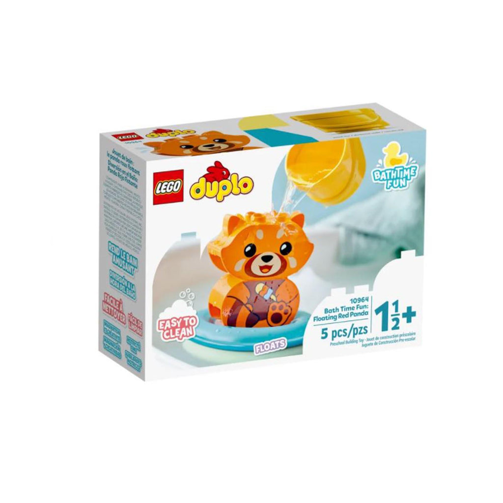 LEGO® Duplo Bath Time Fun Floating Red Panda Building Set 10964 - Radar Toys
