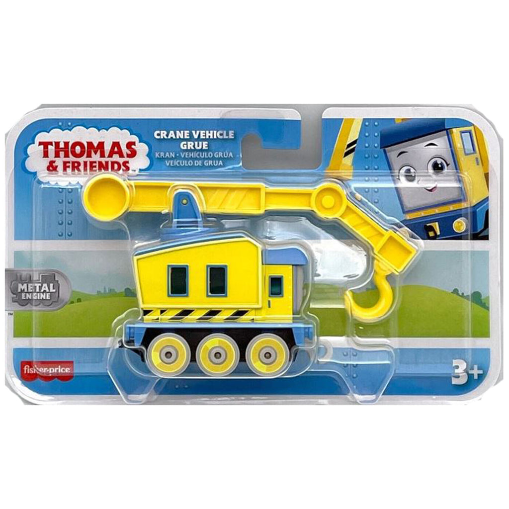 Fisher Price Thomas And Friends Crane Vehicle Grue Carly Metal Engine Train - Radar Toys