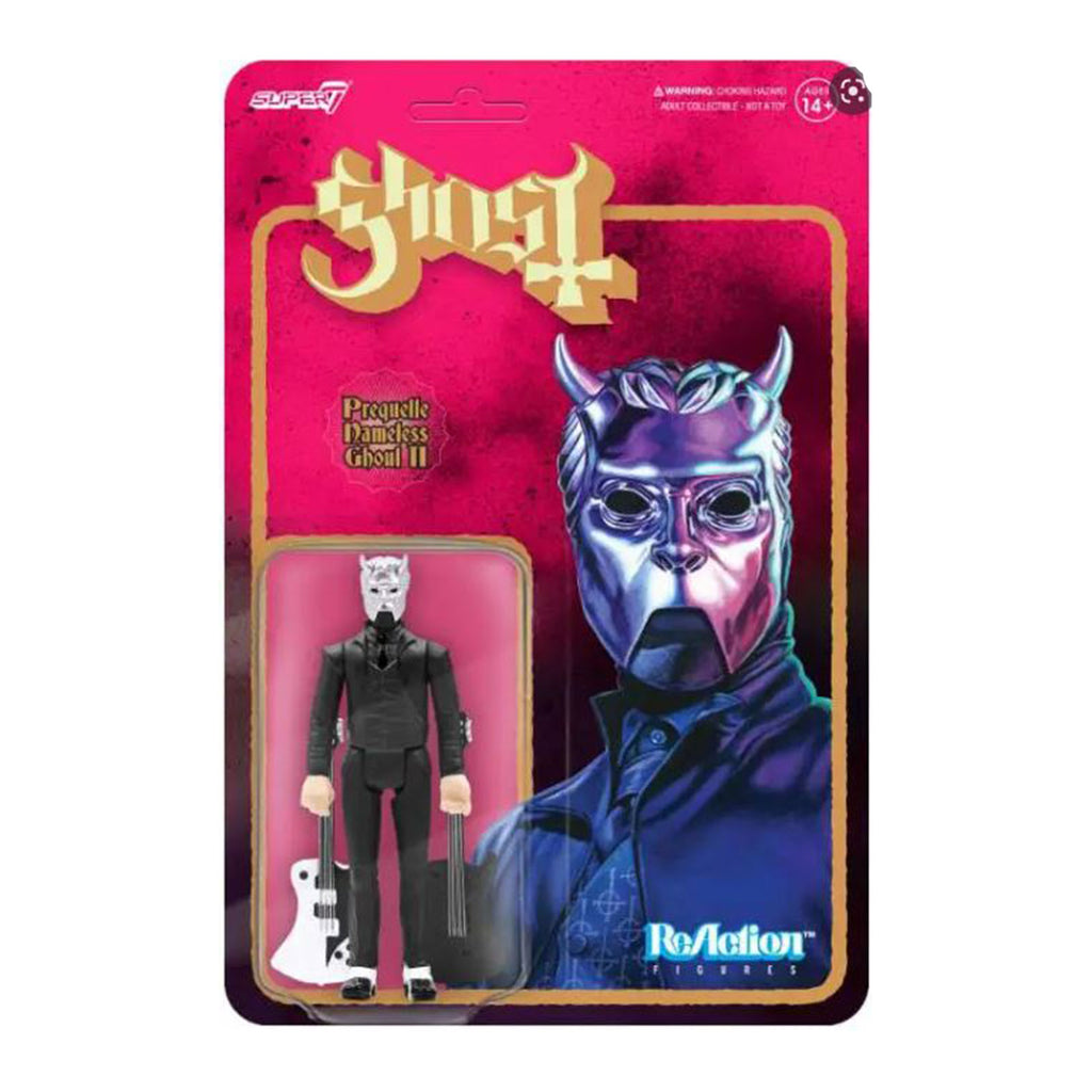 Super7 Ghost Wave 2 Nameless Ghoul Prequelle Guitars ReAction Figure
