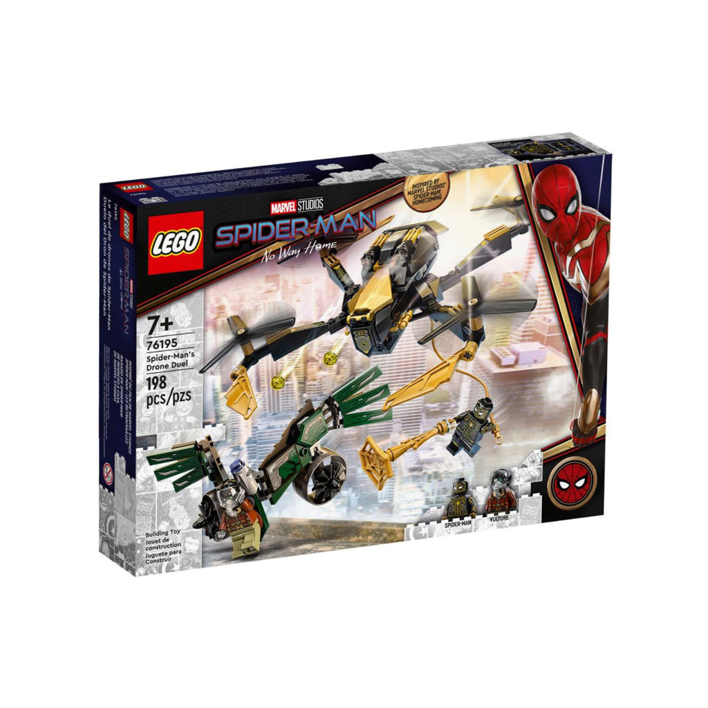 LEGO® Spider-Man No Way Home Drone Duel Building Set 76195