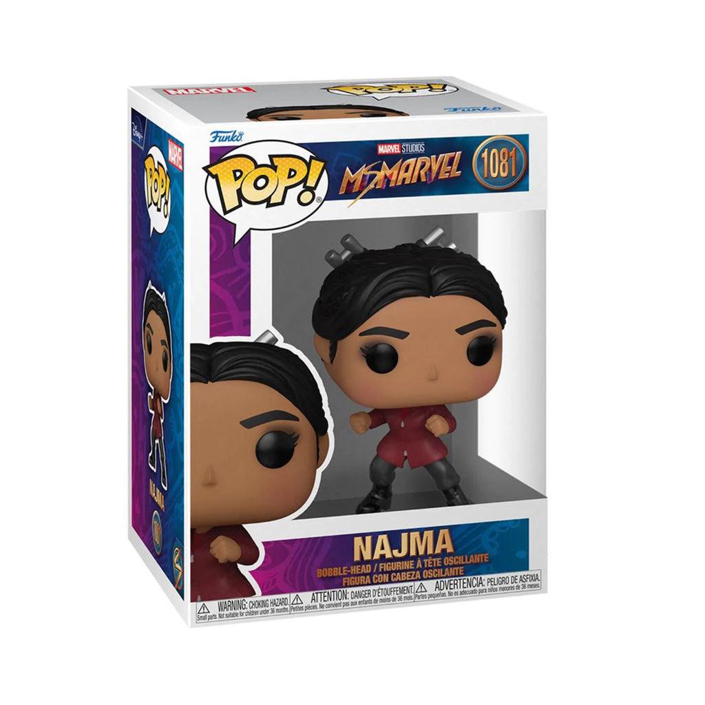 Funko Marvel Ms Marvel POP Najma Vinyl Figure - Radar Toys