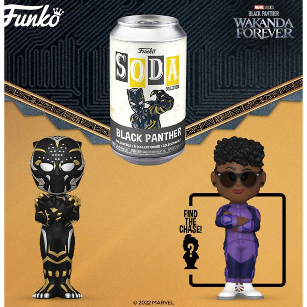 Funko Marvel Black Panther Wakanda Forever Soda Black Panther Figure - Radar Toys
