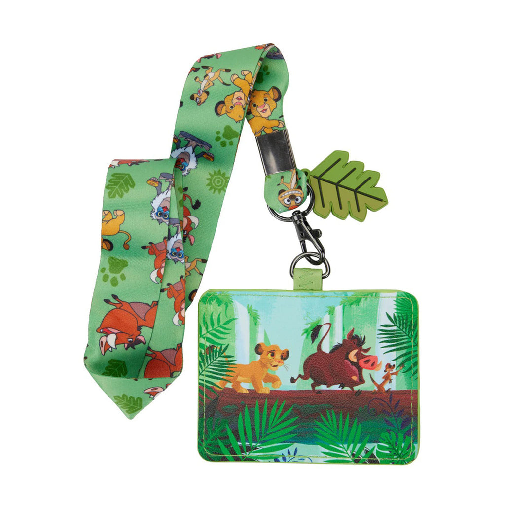 Loungefly Disney Lion King Hakuna Matata ID Cardholder Lanyard