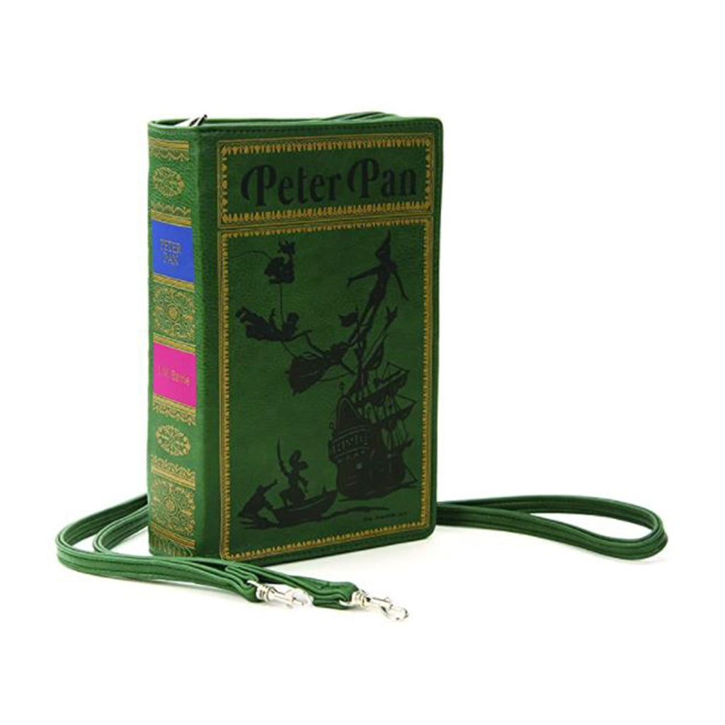 Peter Pan Book Green Clutch Crossbody Bag Purse