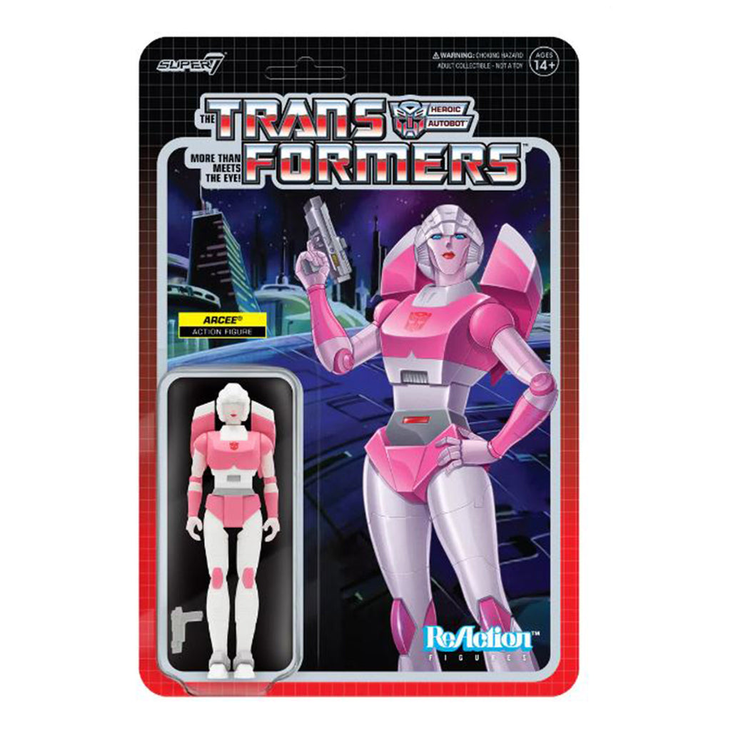 Super7 Transformers Wave 5 Arcee ReAction Figure