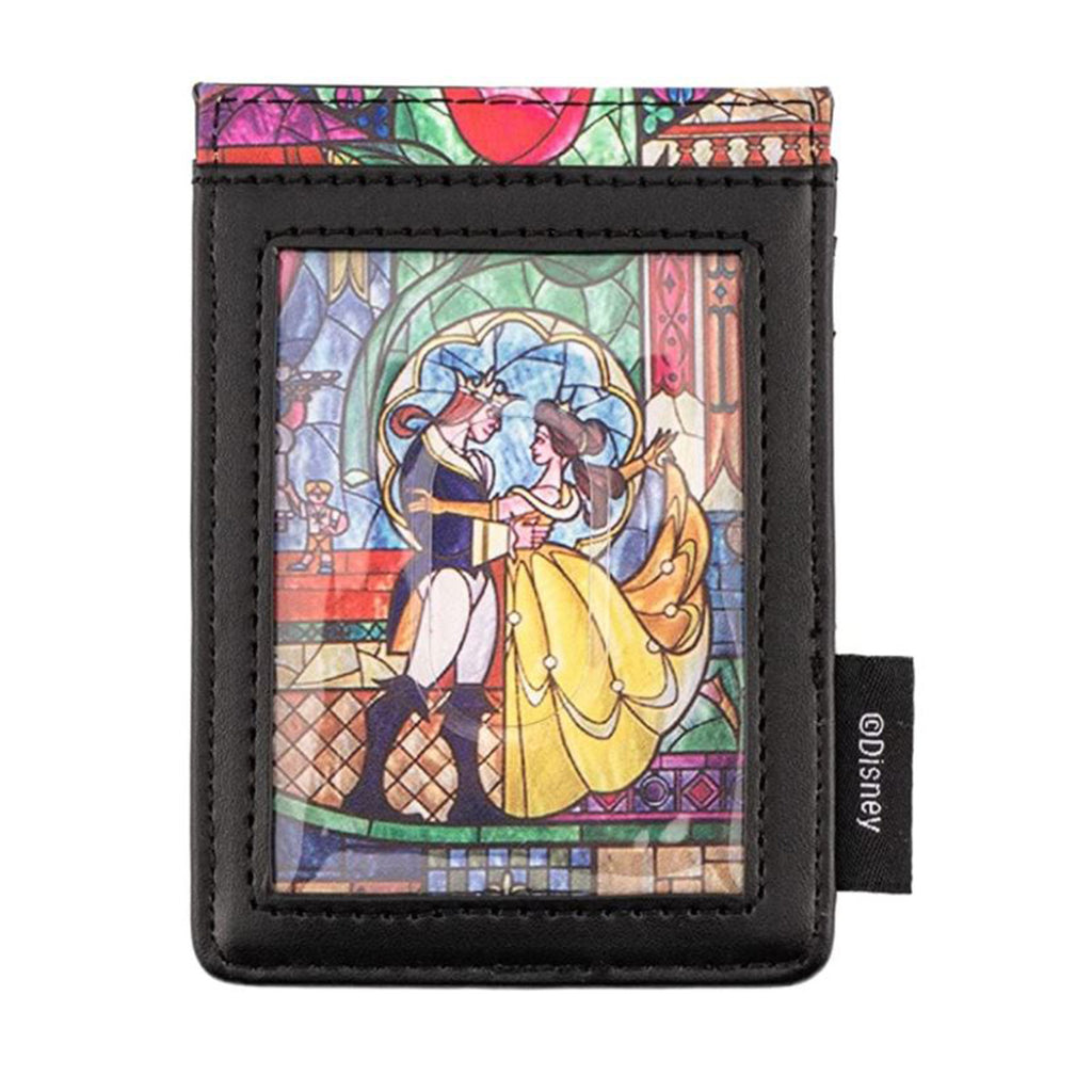 Loungefly Disney Princess Castle Series Belle Card Holder ID Wallet