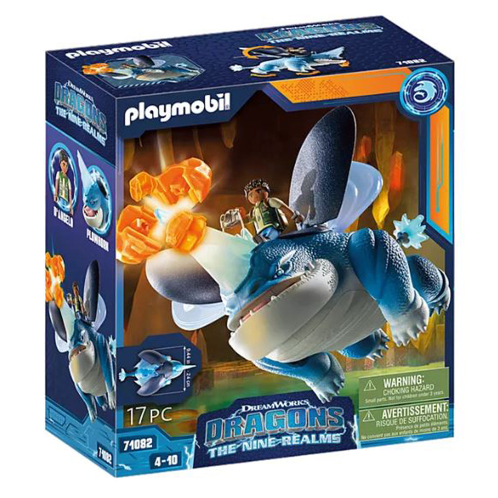 Playmobil Dragons The Nine Realms Plowhorn Building Set 71082 - Radar Toys