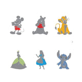 Loungefly Disney 100th Anniversary Platinum Characters Blind Boxed Pin - Radar Toys