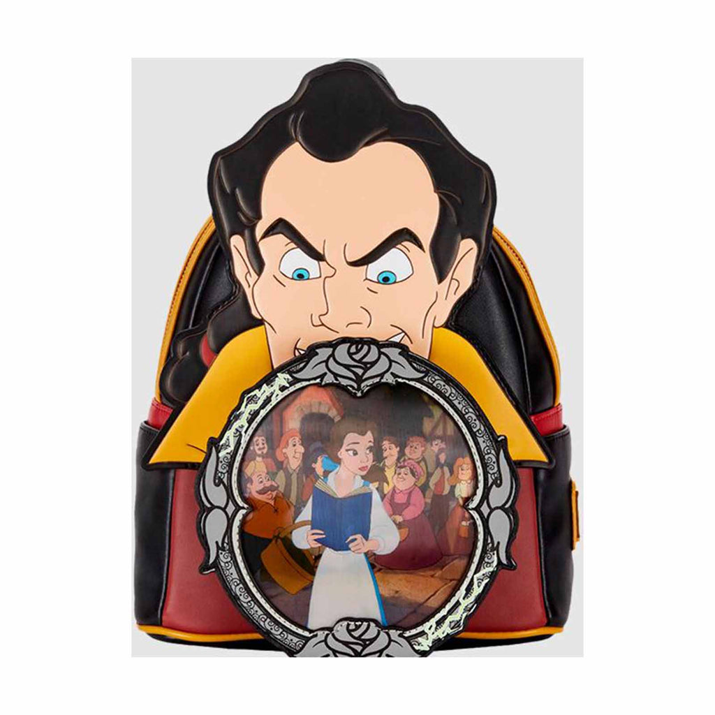 Loungefly Disney Villains Scene Gaston Mini Backpack