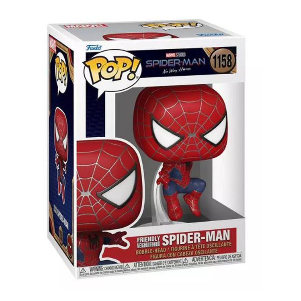 Funko Spider-Man No Way Home POP Friendly Spider-Man Figure