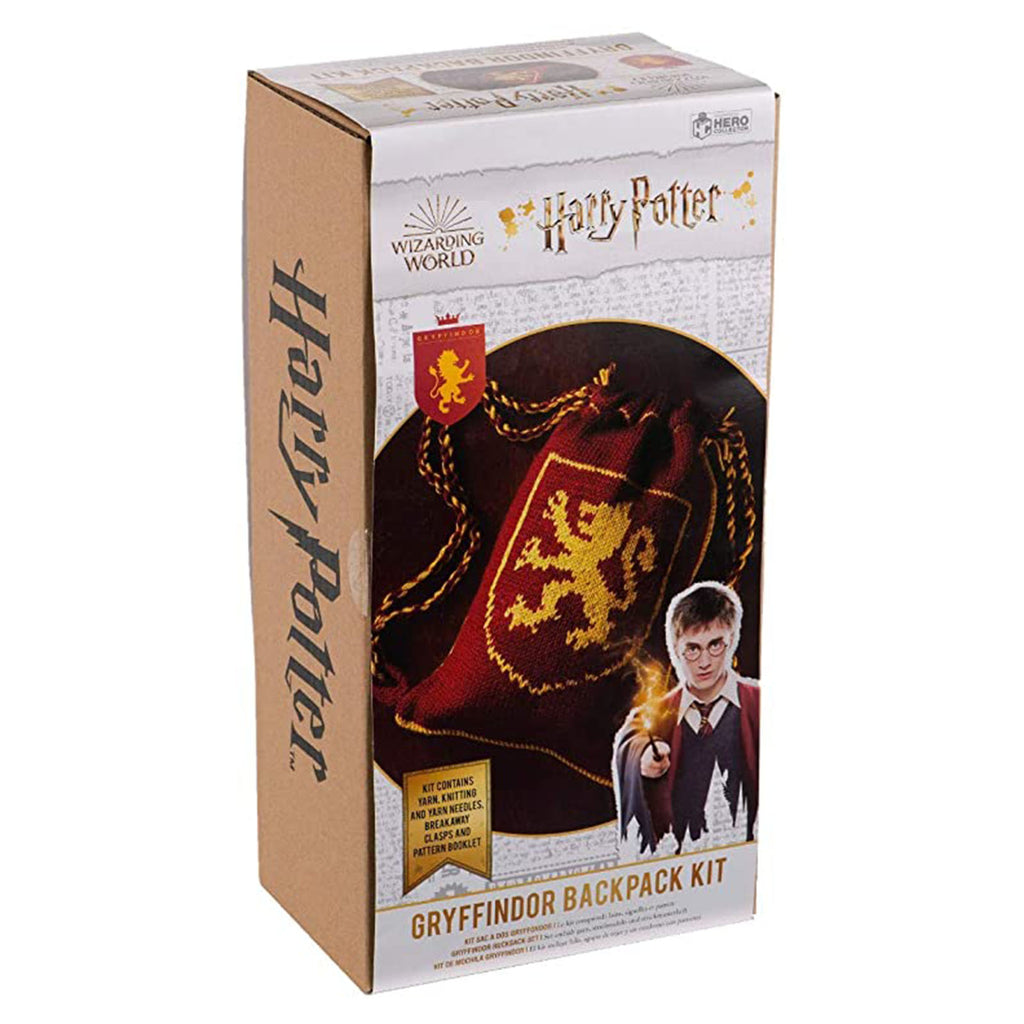 Eaglemoss Harry Potter Hero Collector Gryffindor Backpack Knit Kit - Radar Toys