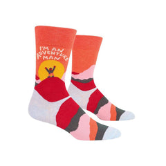 Blue Q Adventure Man Single Pair Crew Socks - Radar Toys