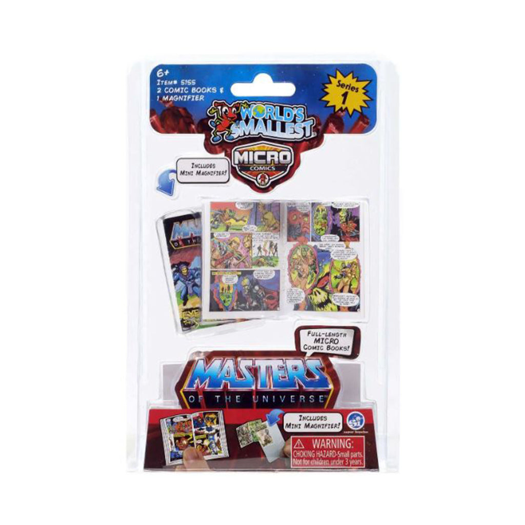 Super Impulse World's Smallest Masters Of The Universe Eye Of The Storm Comic Set