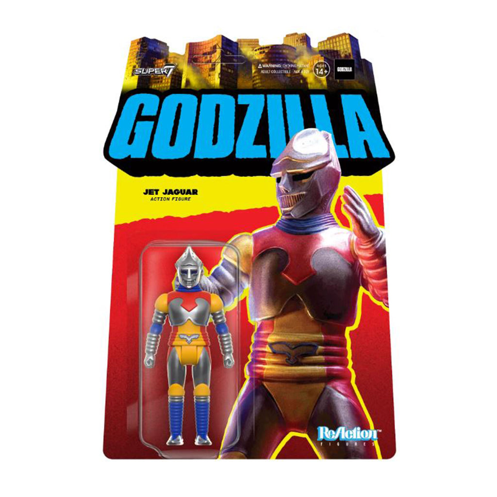 Super7 Toho Godzilla Jet Jaguar ReAction Figure