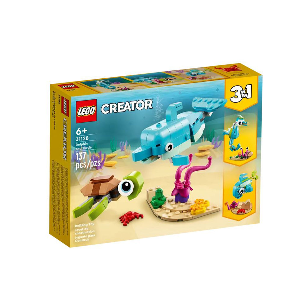 LEGO® Creator Dolphin And Turtle Building Set 31128