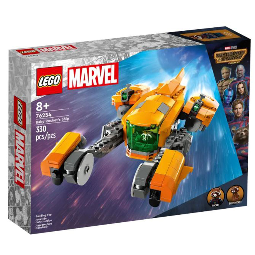 LEGO® Marvel Gaurdians Of The Galaxy Volume 3 Baby Rocket's Ship Building Set 76254 - Radar Toys