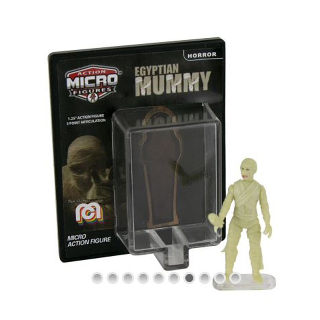World's Smallest Mego Horror Egyptian Mummy Micro Figure - Radar Toys