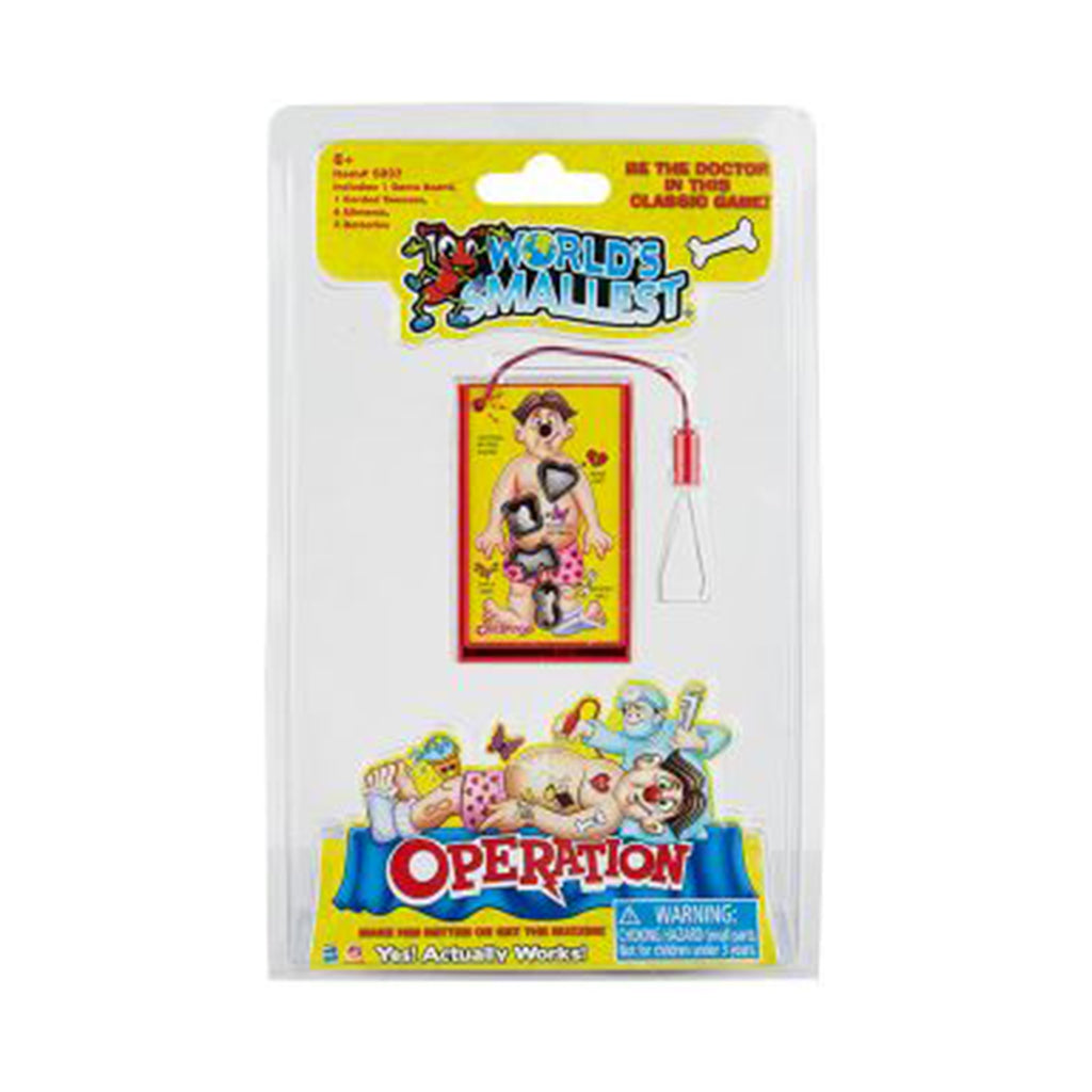World's Smallest Operation Board Game