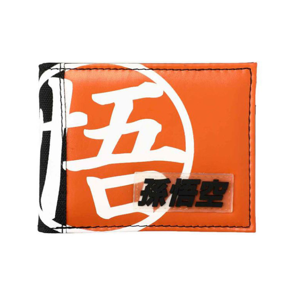 Bioworld Dragon Ball Z Goku Orange Bifold Wallet