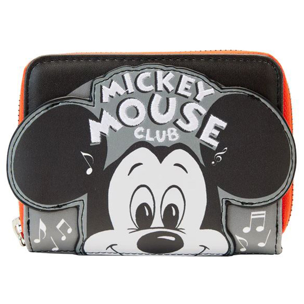 Loungefly Disney 100th Mickey Mouse Clubhouse Zip Around Wallet