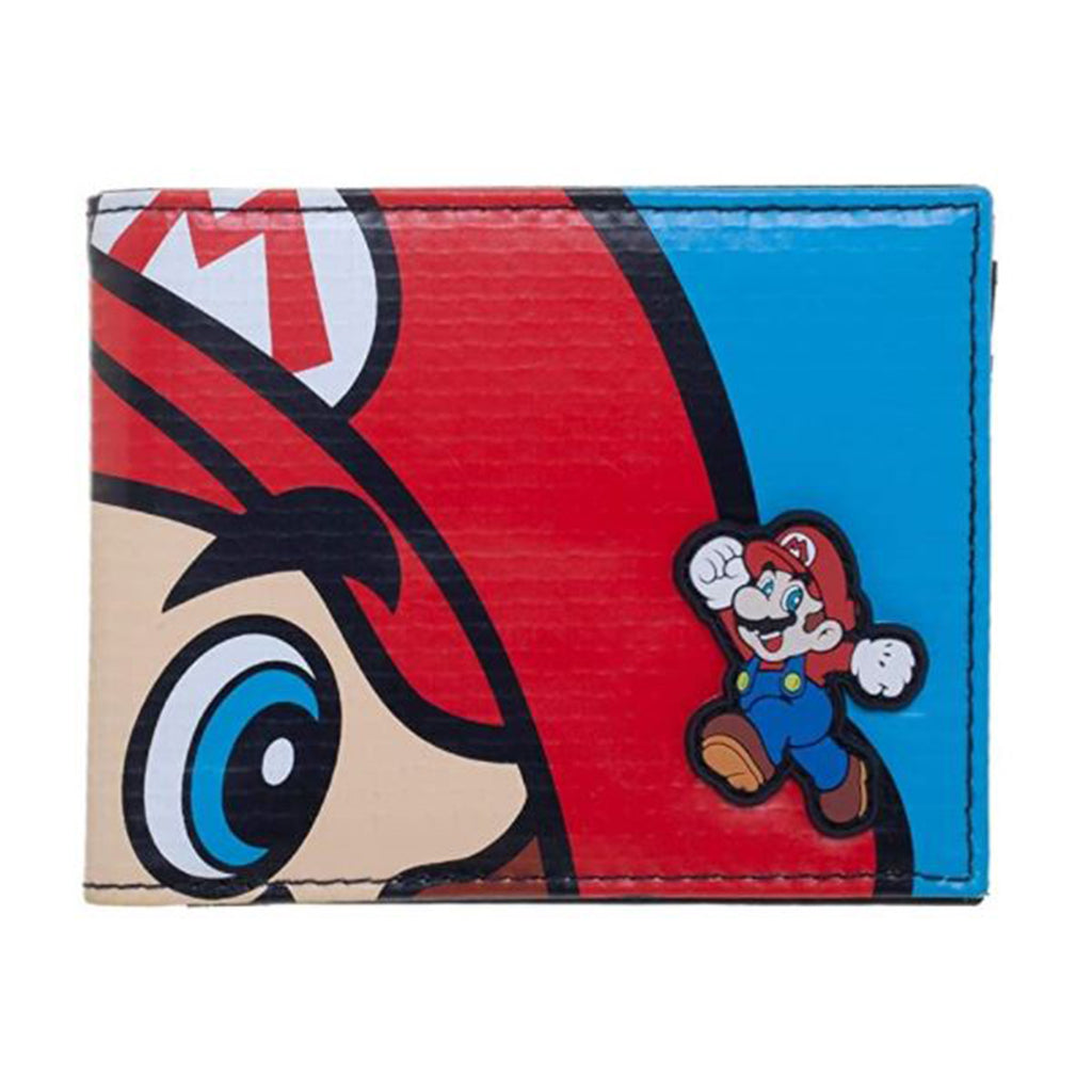 Bioworld Nintendo Super Mario Brothers Mario Bifold Wallet