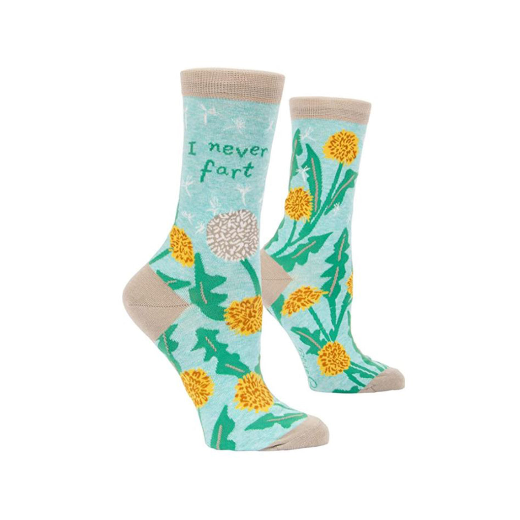 Blue Q I Never Fart Single Pair Crew Socks