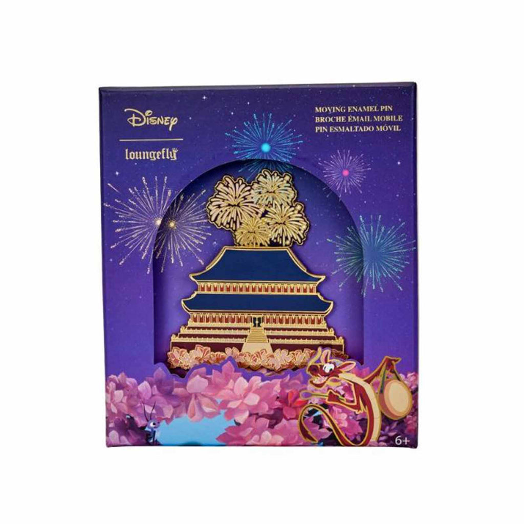 Loungefly Disney Mulan Castle 3 Inch Collector Box Pin
